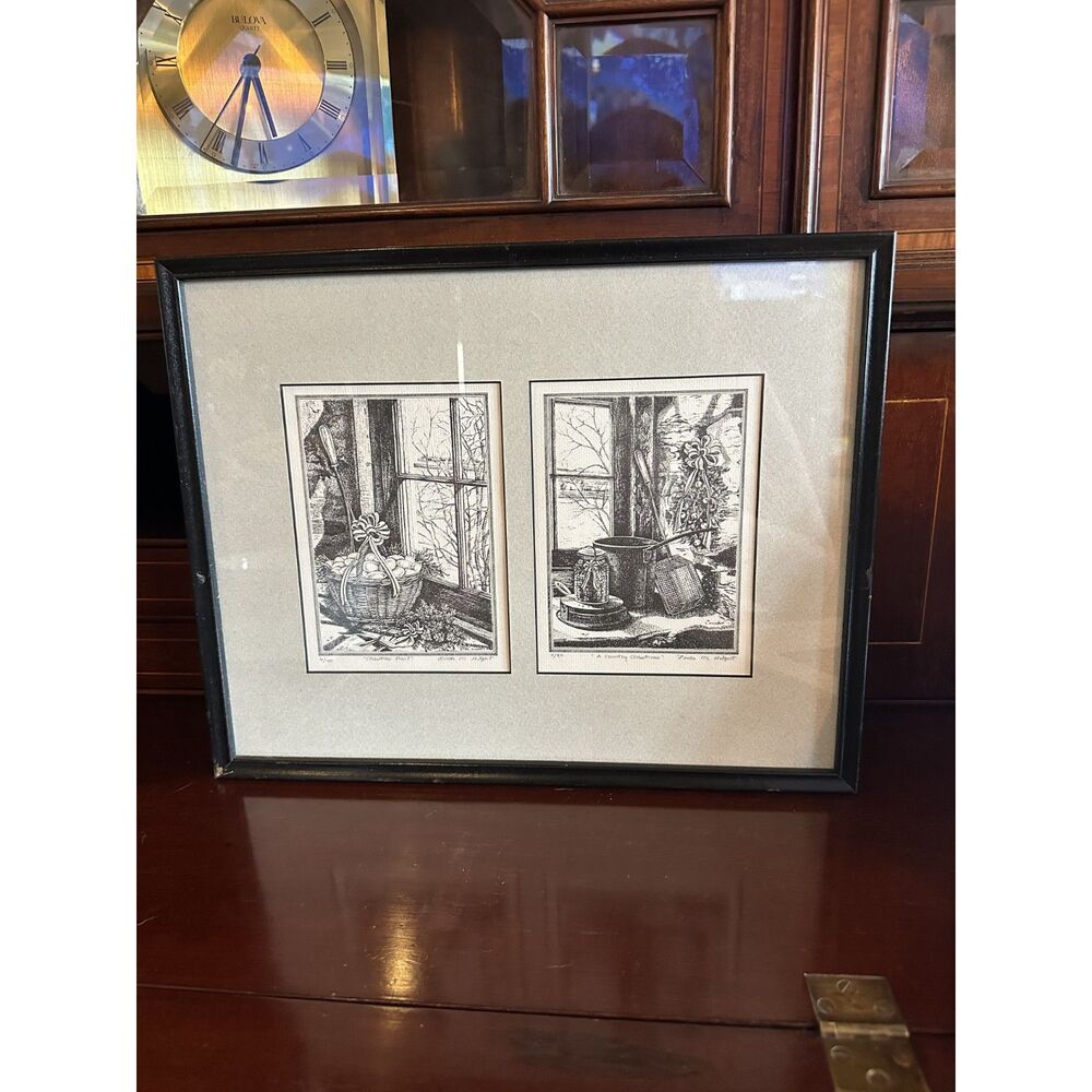 Cottage Kitchen Limited Edition Prints by Renowned PA Artist Linda M. Hilgert